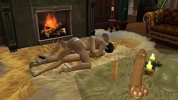 play Babcia poczęstunek 4 - telefon od cycatego burmistrza - sims 4