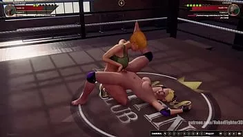 Riproduci Karen krash vs christina (combattente nudo 3d)