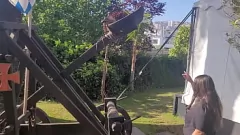 Abspielen Aus dem Schloss ausgestoßen